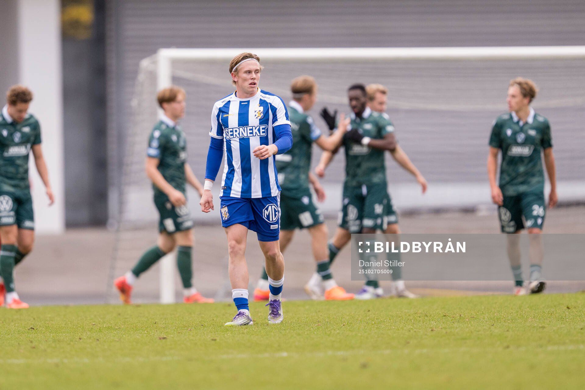 IFK Göteborgs Rasmus Nåfors Dahlin deppar