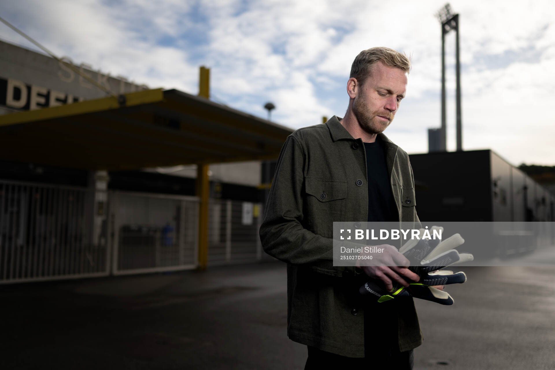 Häckens målvakt Peter Abrahamsson