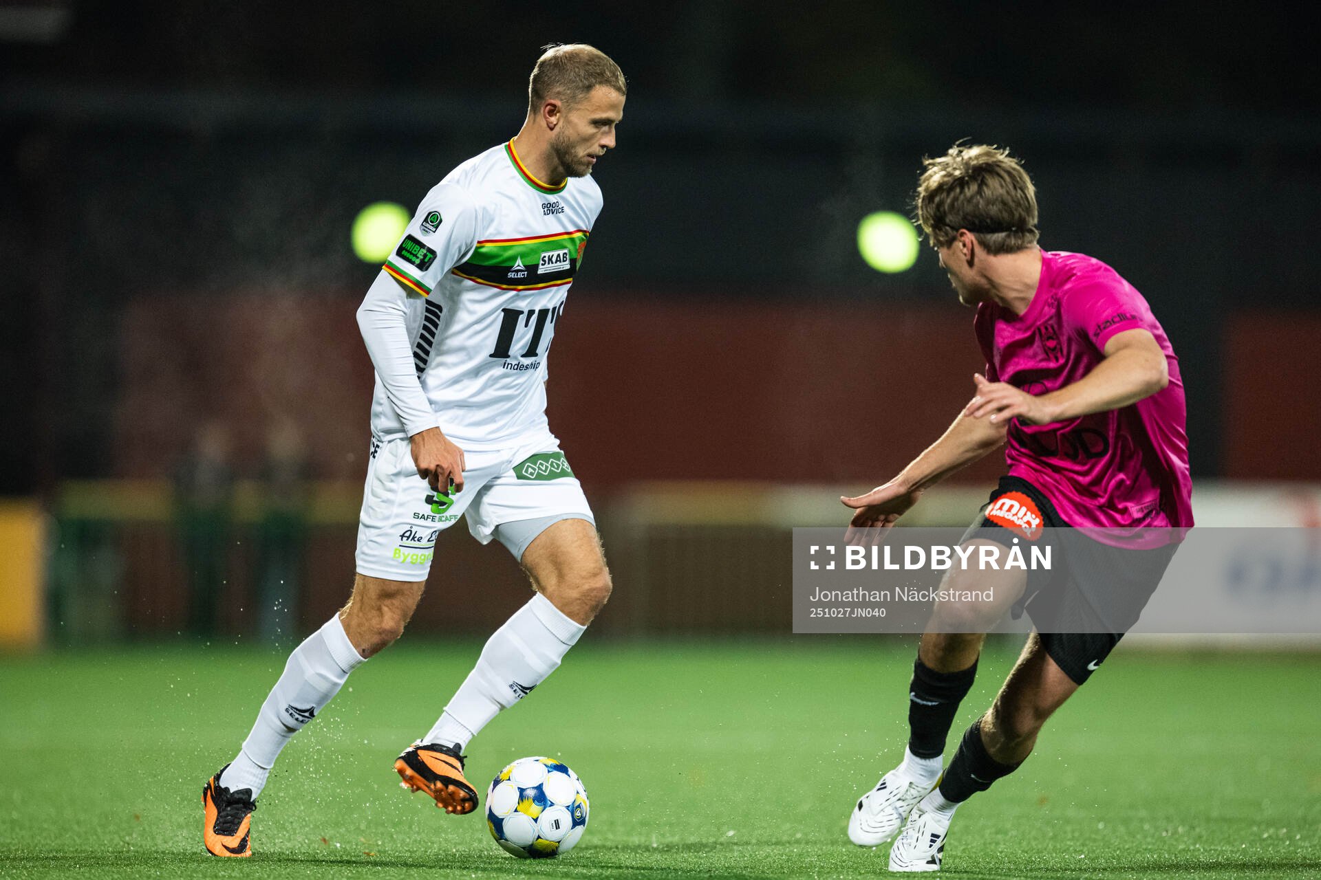 GAIS Gustav Lundgren och Brommapojkarnas Victor Lind