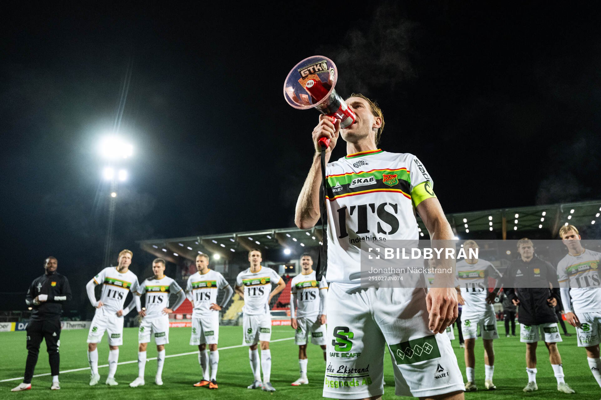 GAIS August Wängberg jublar