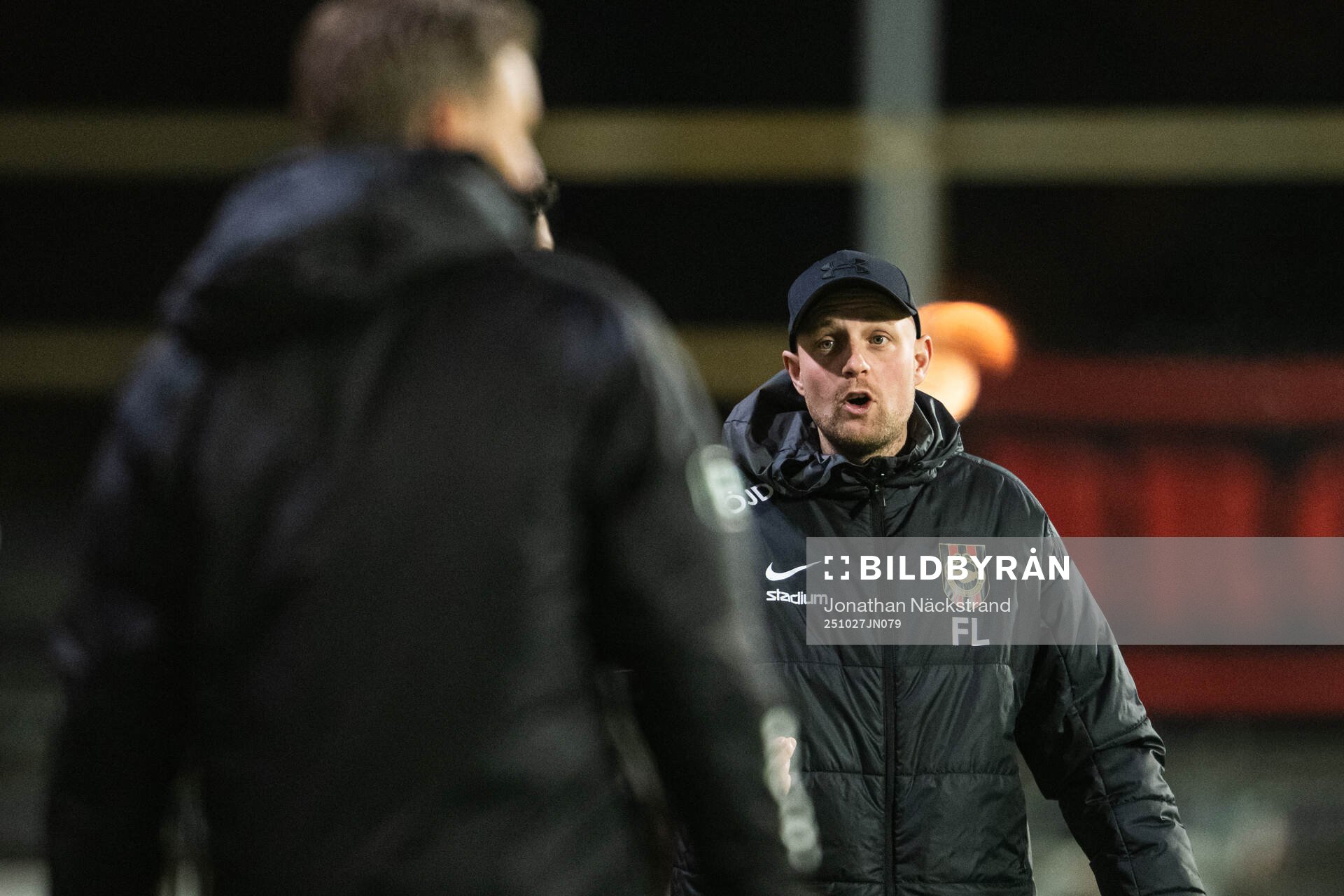 Brommapojkarnas huvudtränare Fredrik Landén