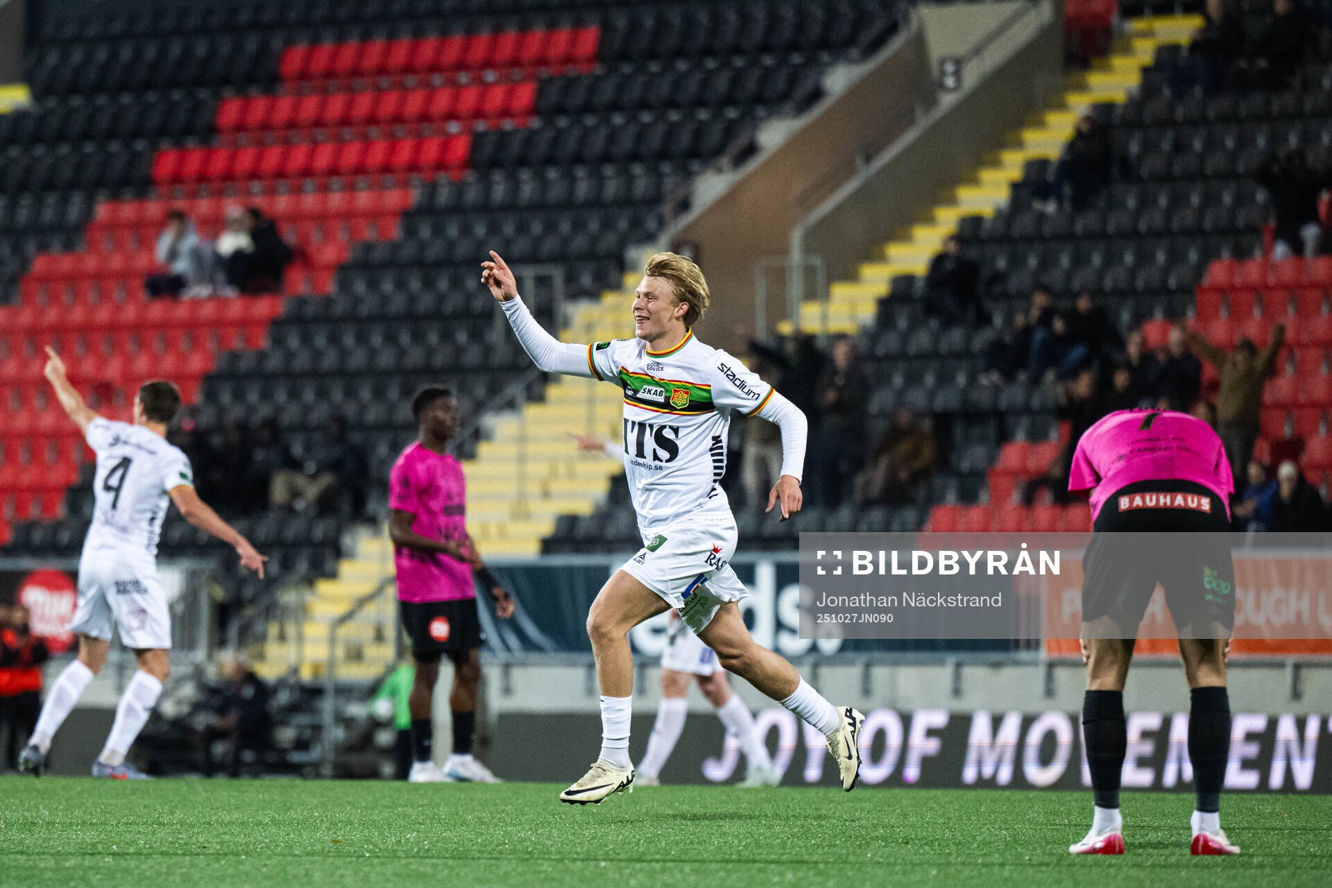 GAIS Rasmus Niklasson Petrovic jublar