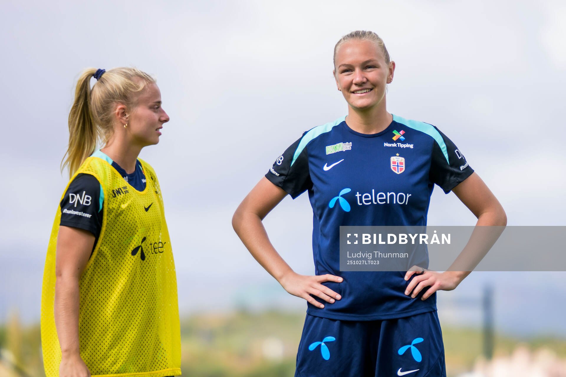 Emilie Woldvik and Frida Maanum