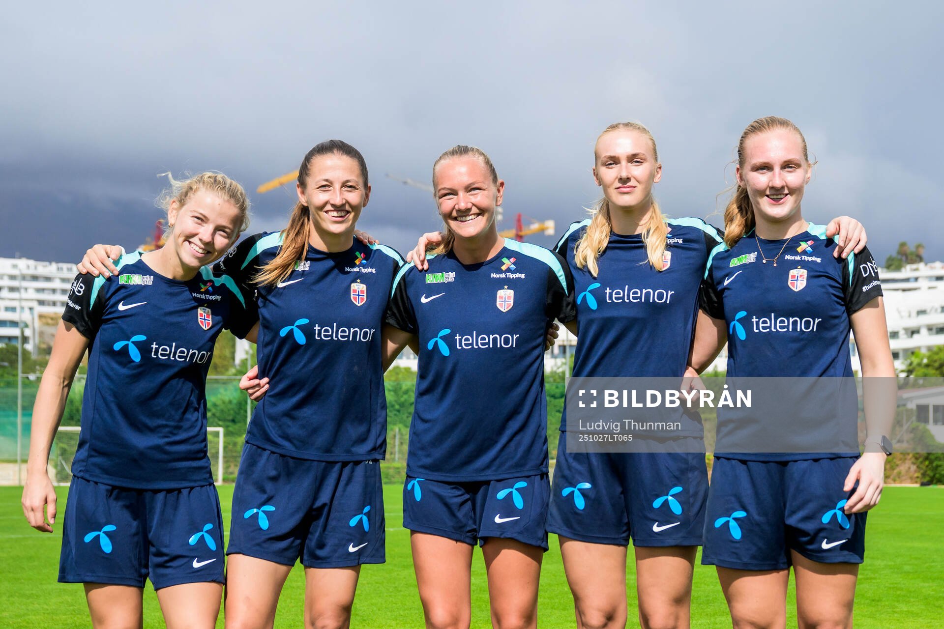 Justine Kielland, Goalkeeper Cecilie Fiskerstrand, Frida