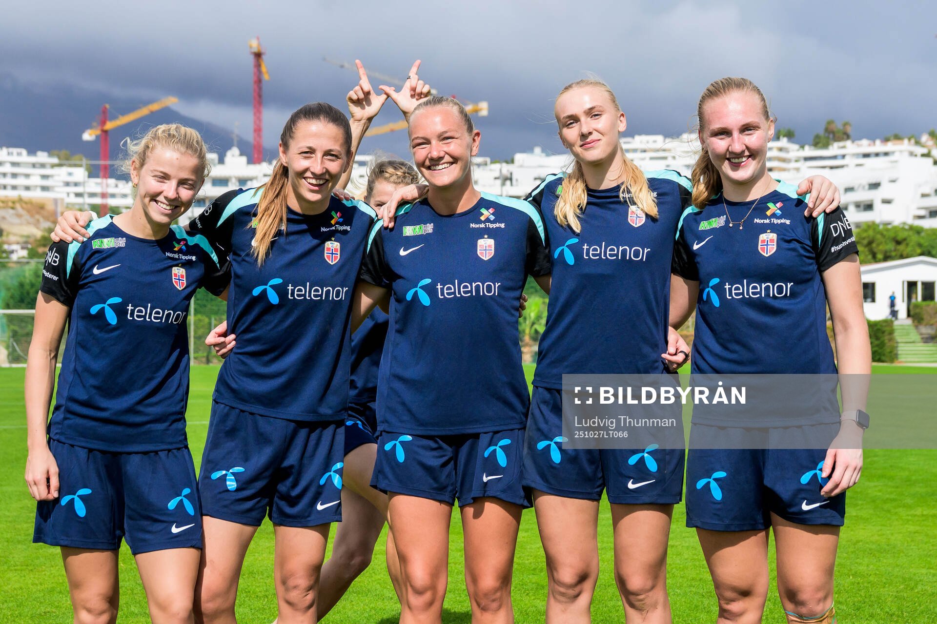 Justine Kielland, Goalkeeper Cecilie Fiskerstrand, Frida