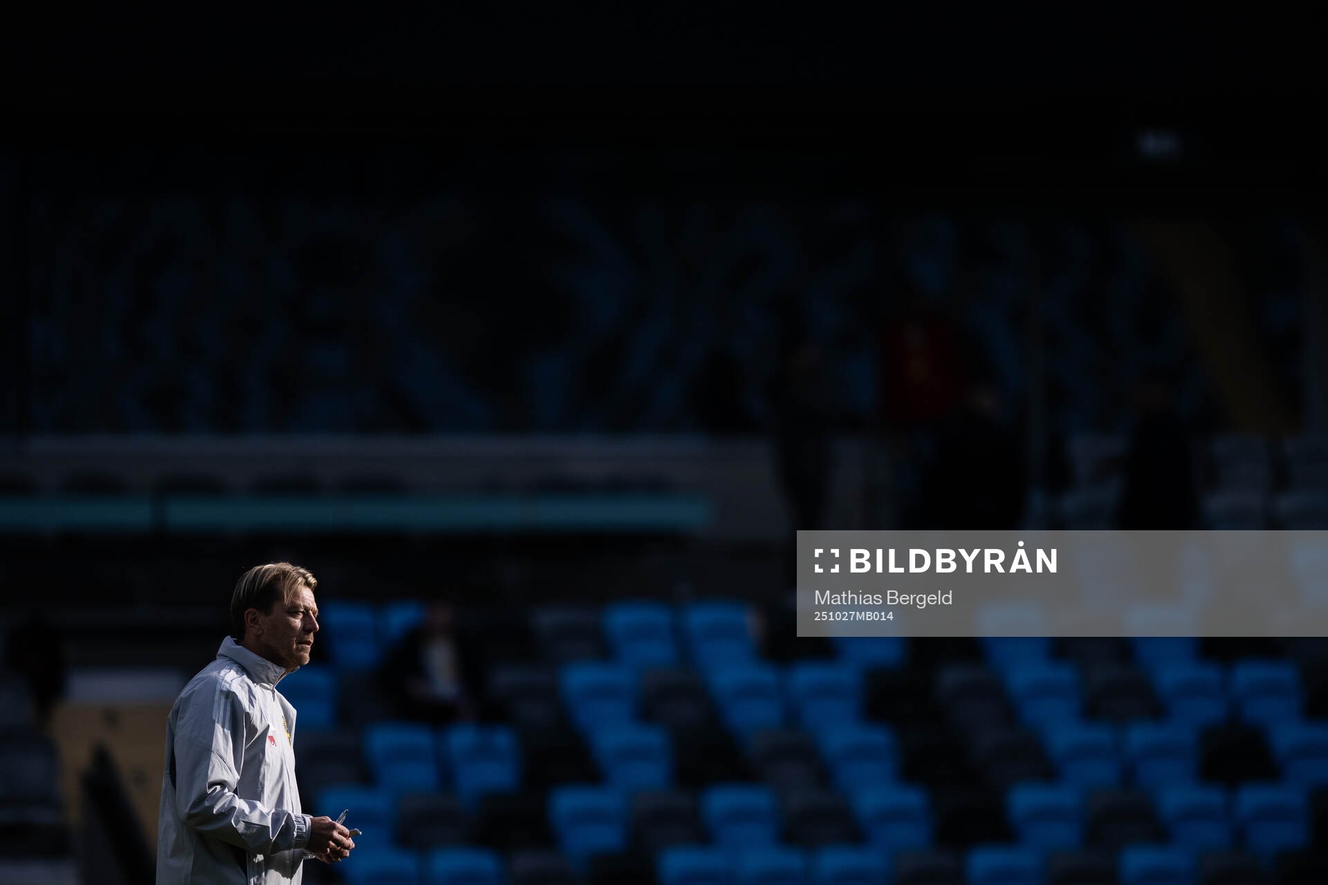 Head coach Tony Gustavsson of the Swedish women's national