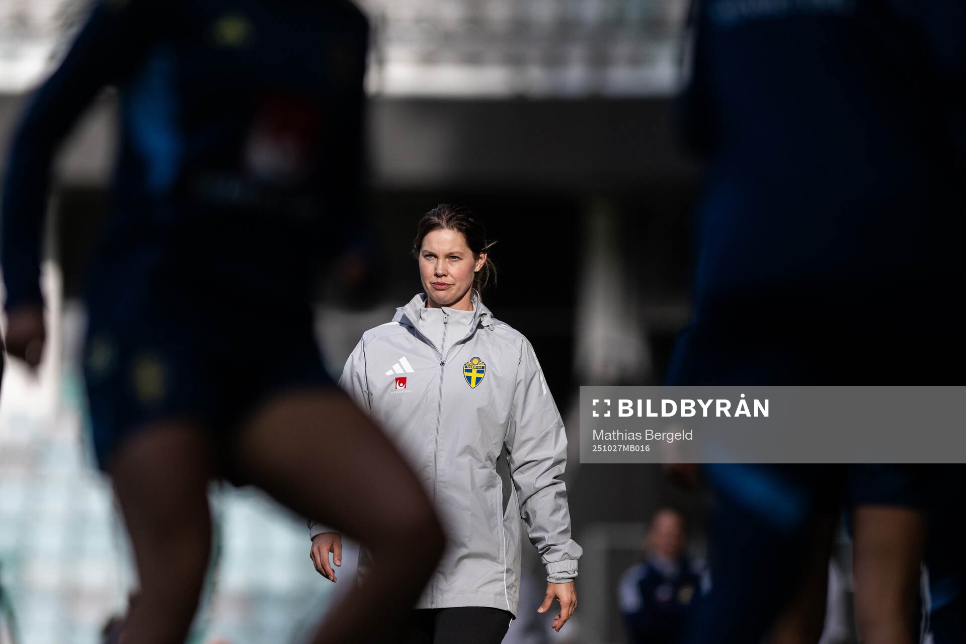 Physiologist Kristin Geirsdottir of the Swedish women's