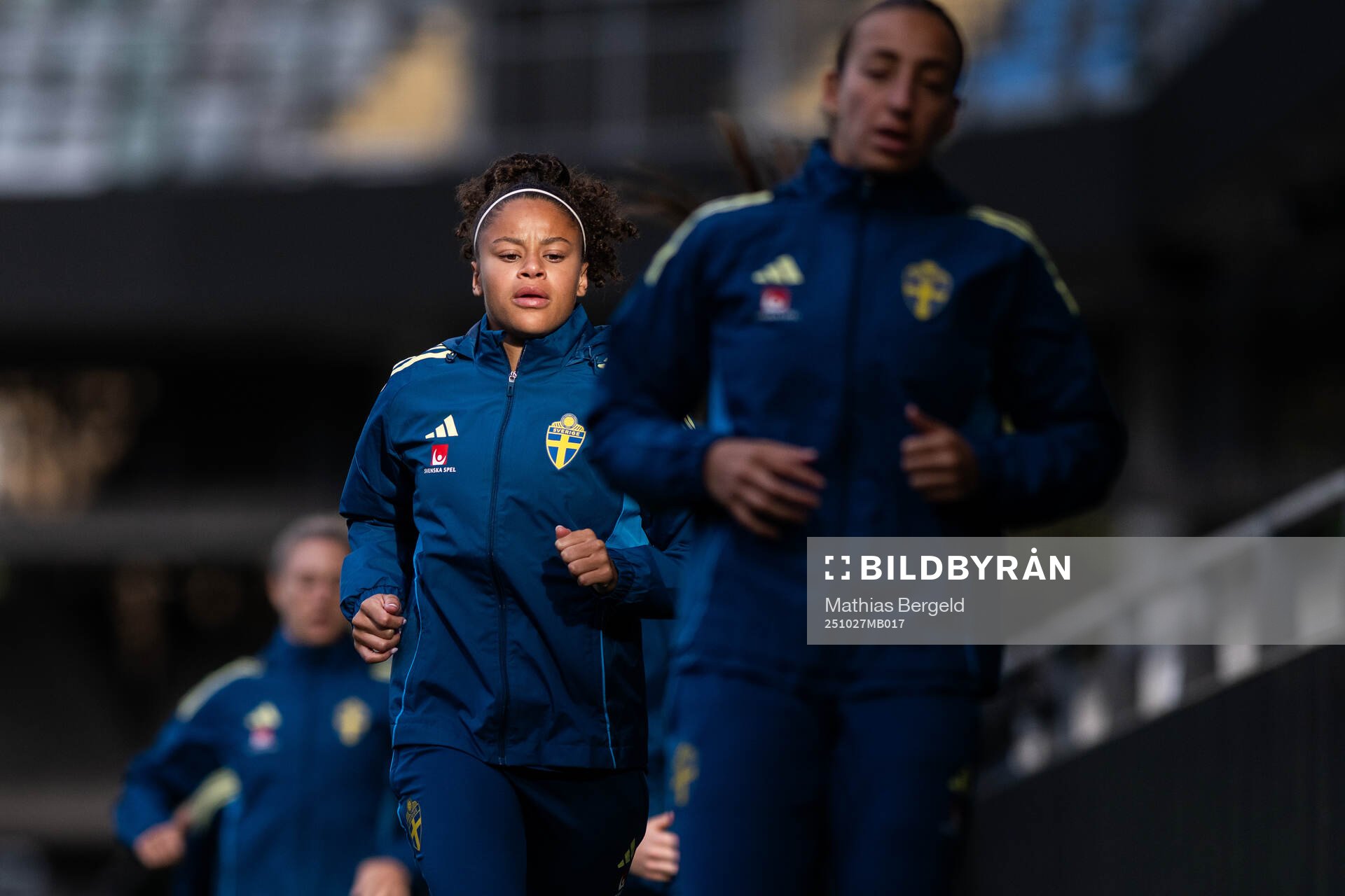 Felicia Schröder of the Swedish women's national football