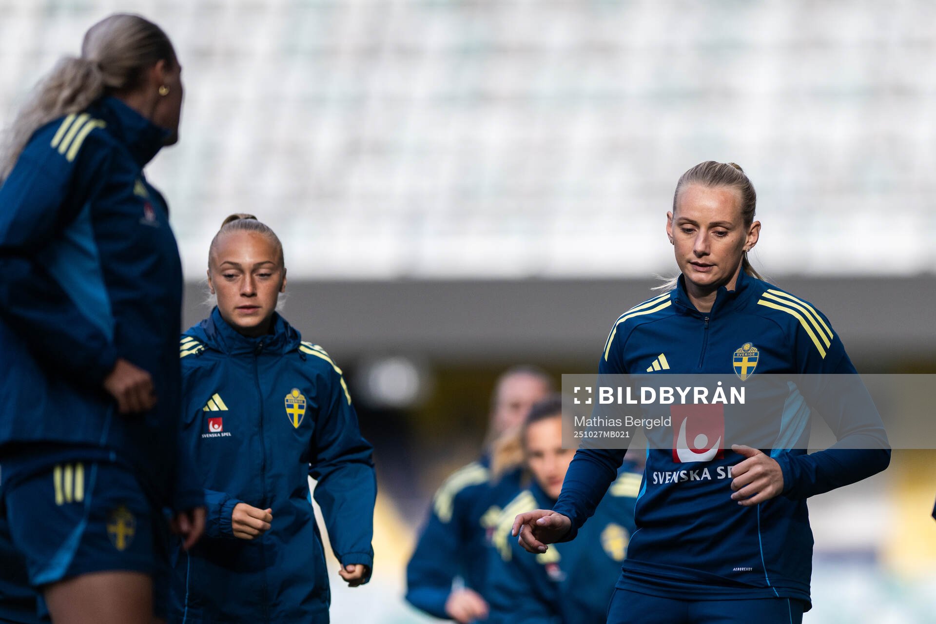Stina Blackstenius of the Swedish women's national football