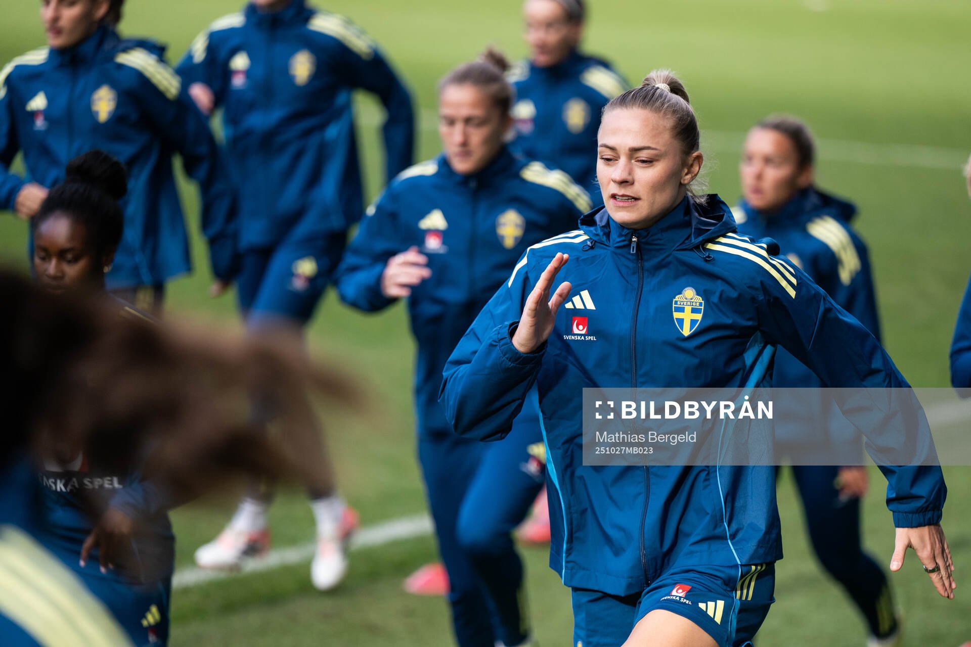 Fridolina Rolfö of the Swedish women's national football