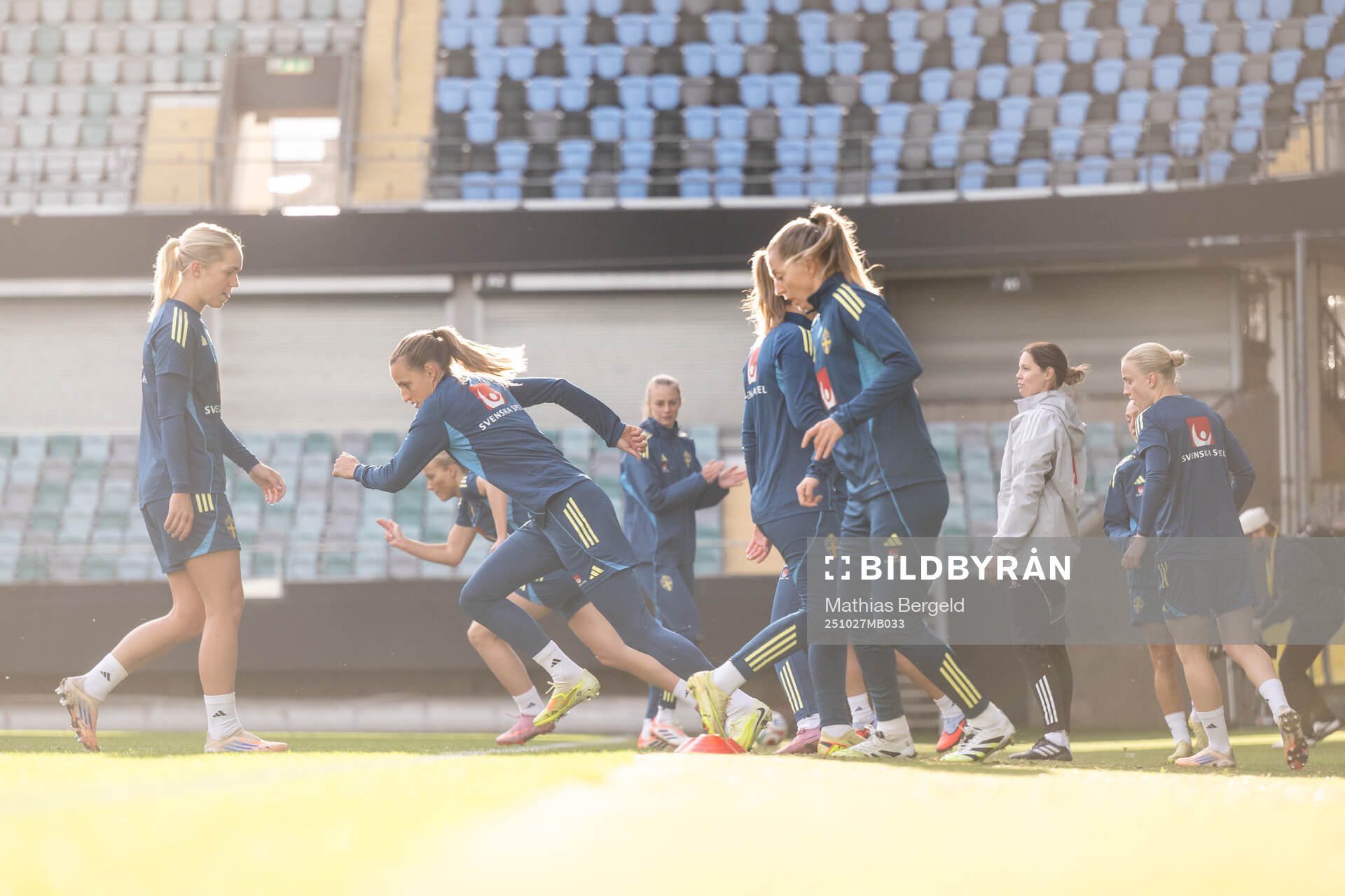 Nathalie Björn of the Swedish women's national football
