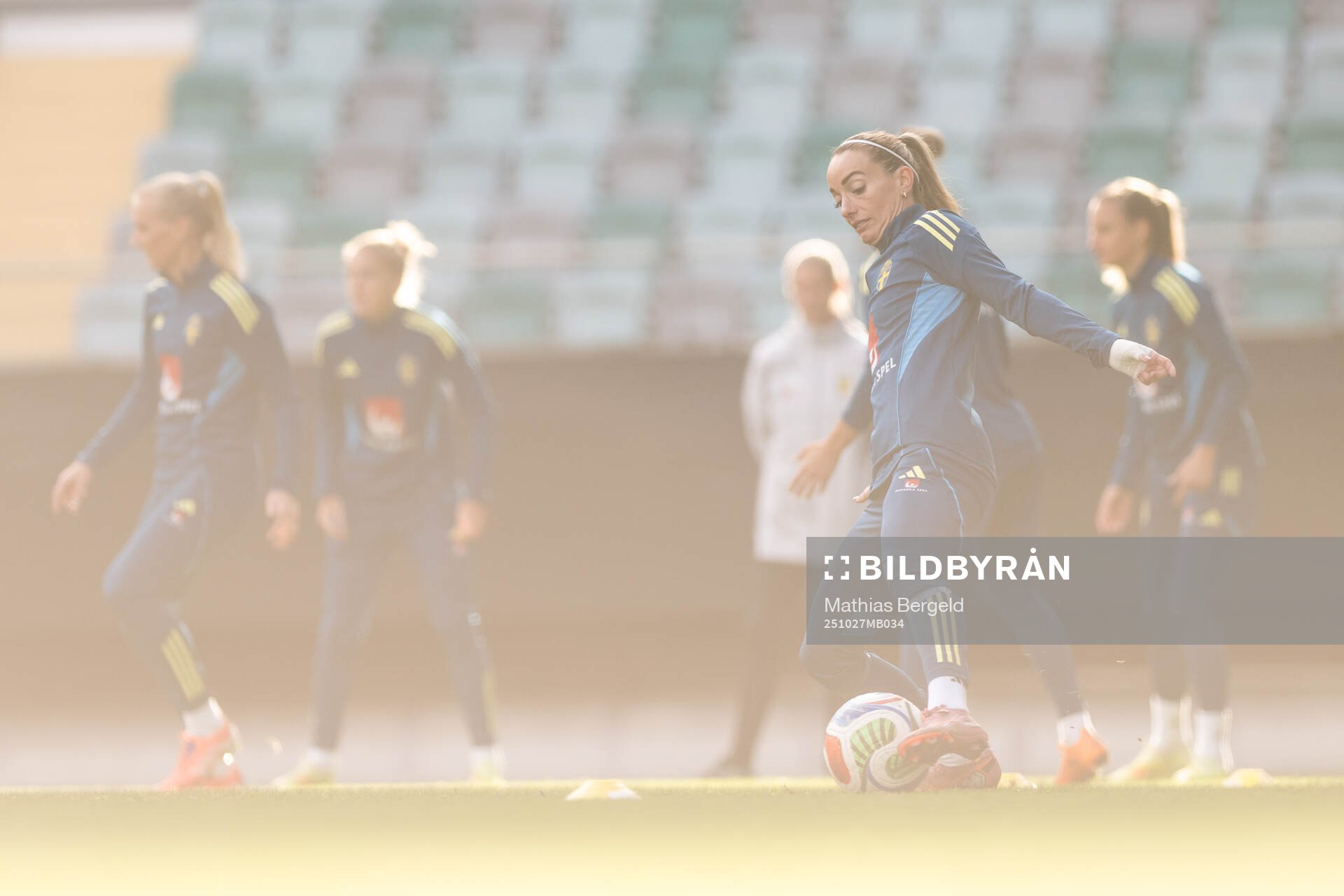 Kosovare Asllani of the Swedish women's national football