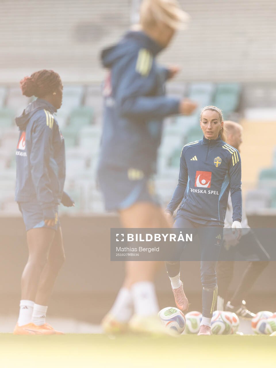 Kosovare Asllani of the Swedish women's national football