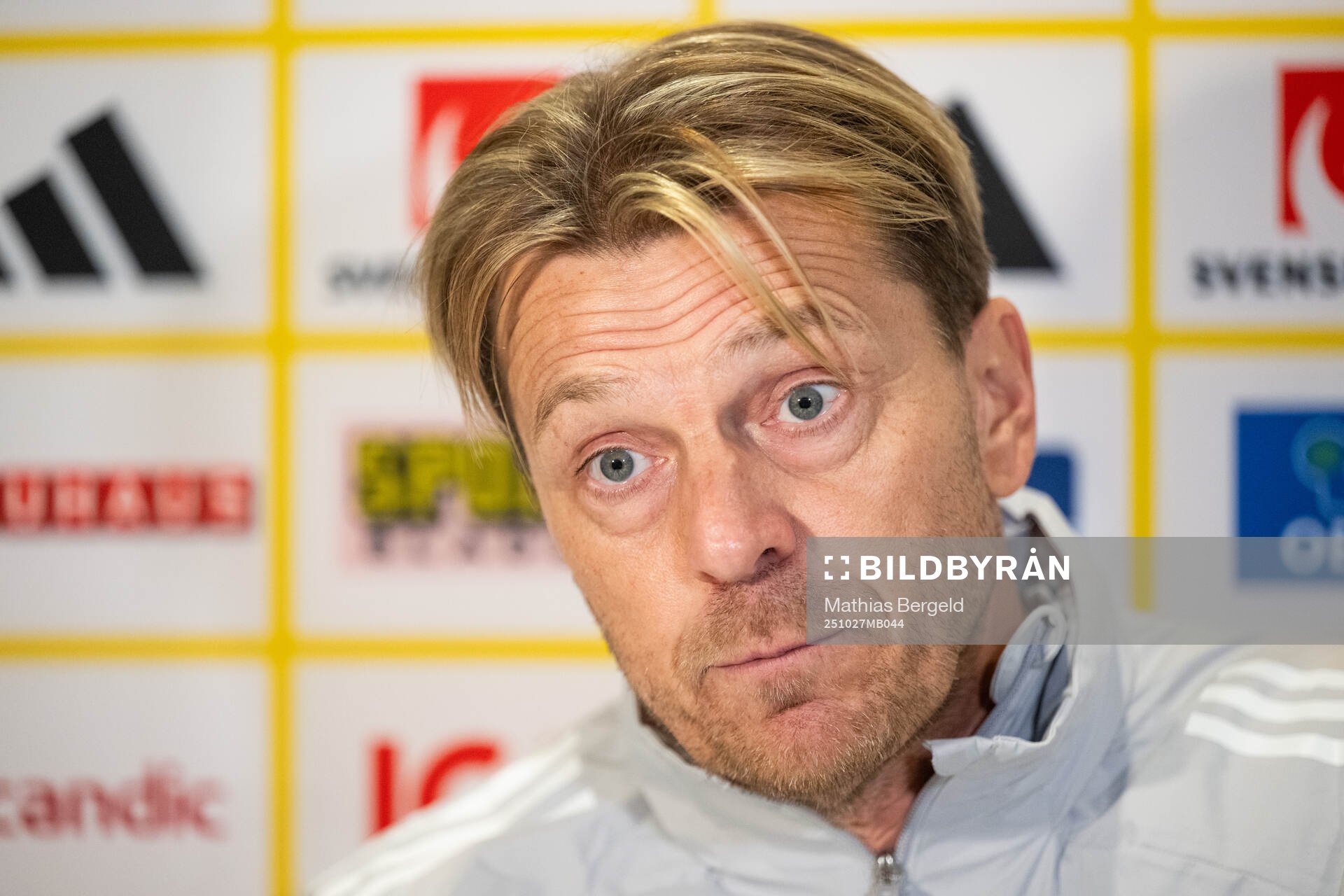 Head coach Tony Gustavsson of the Swedish women's national