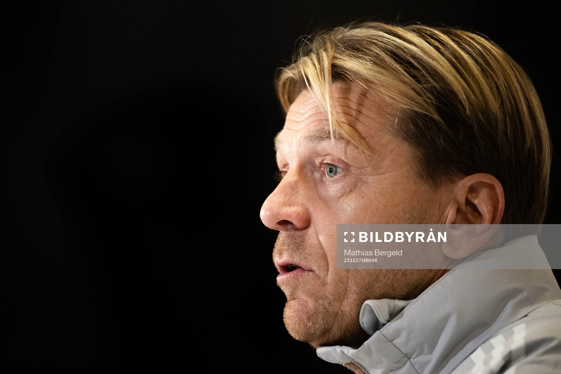 Head coach Tony Gustavsson of the Swedish women's national