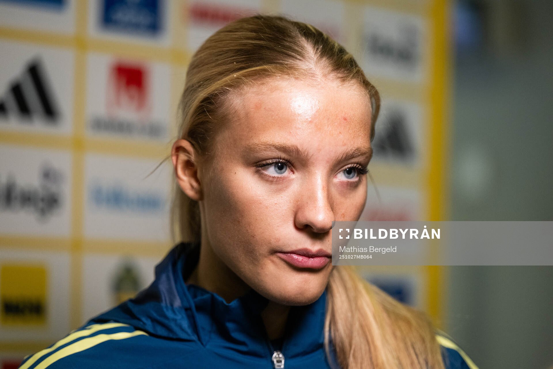 Smilla Holmberg of the Swedish women's national football