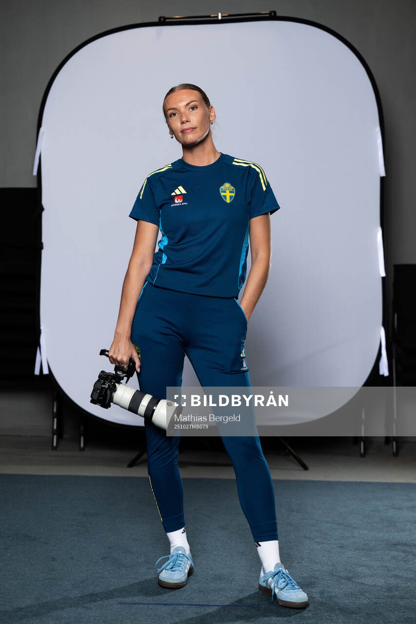 Content creator Emma Watson of the Swedish women's national