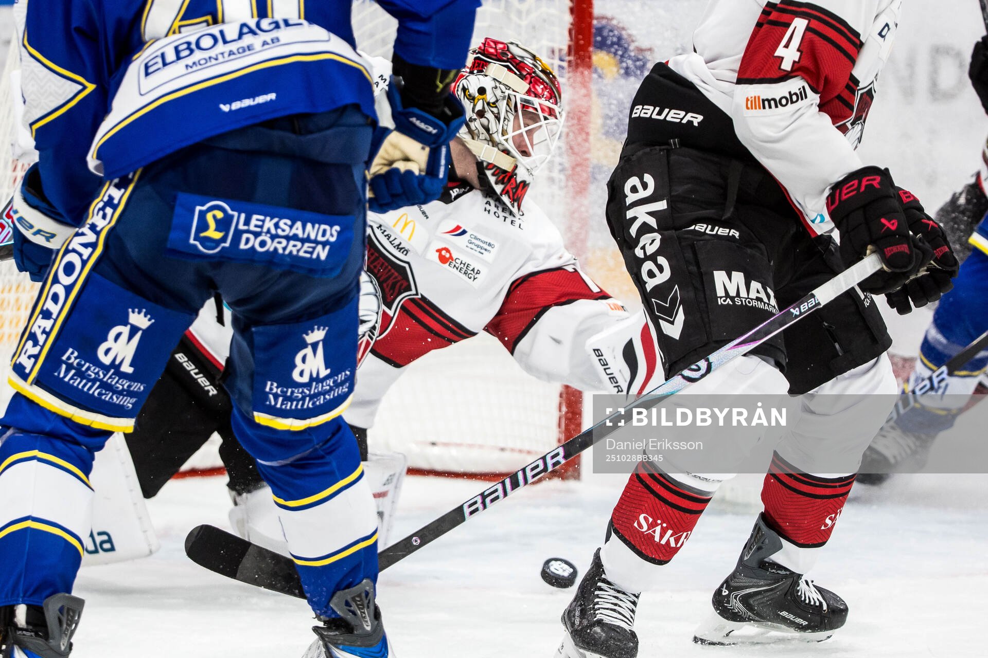 Malmö Redhawks målvakt Daniel Marmenlind