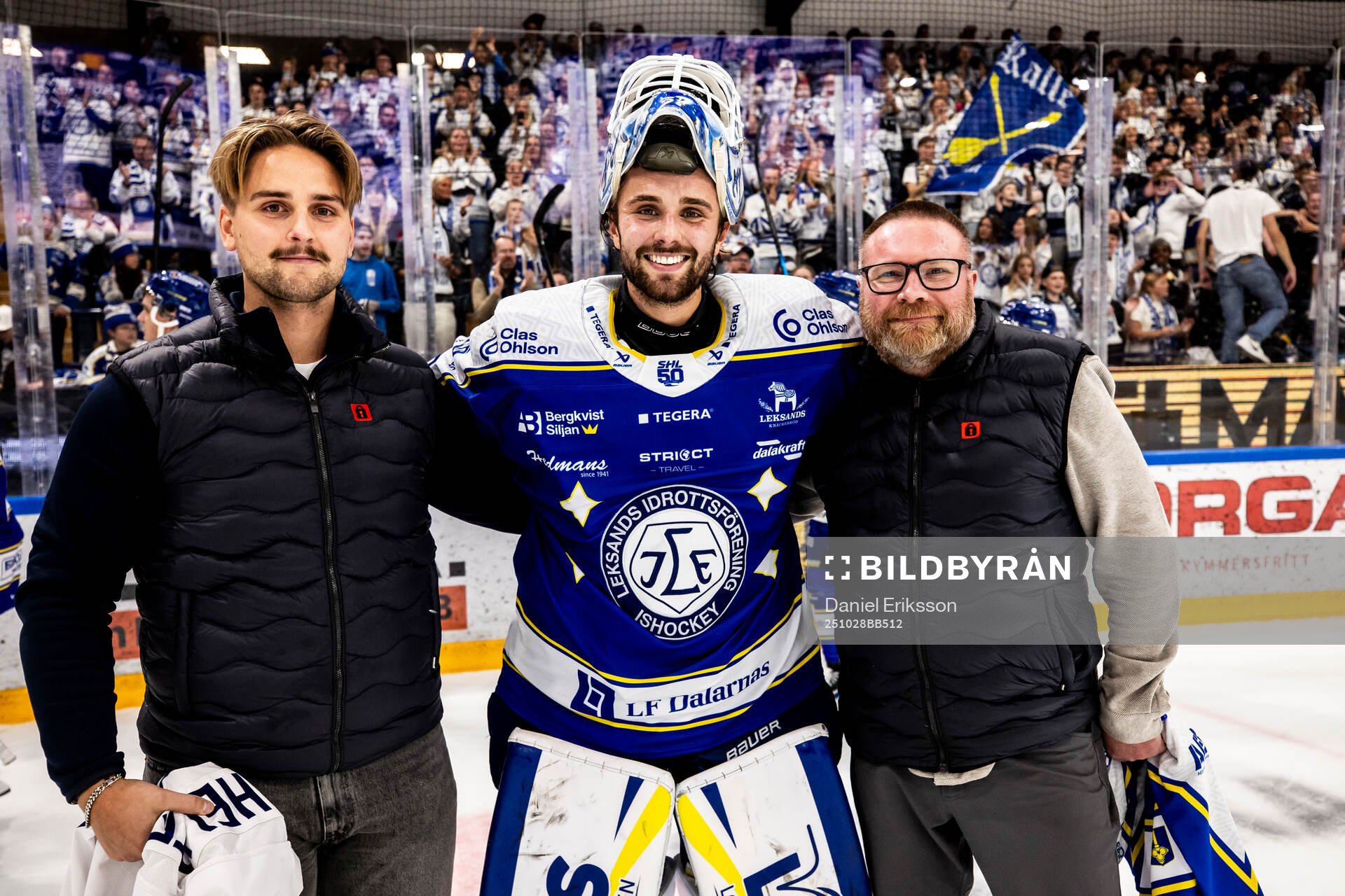 Leksands målvakt Jakob Hellsten