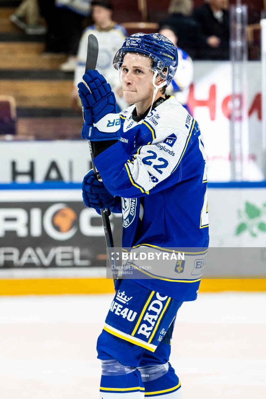 Leksands Lukas Vejdemo utsedd till matchens krigare
