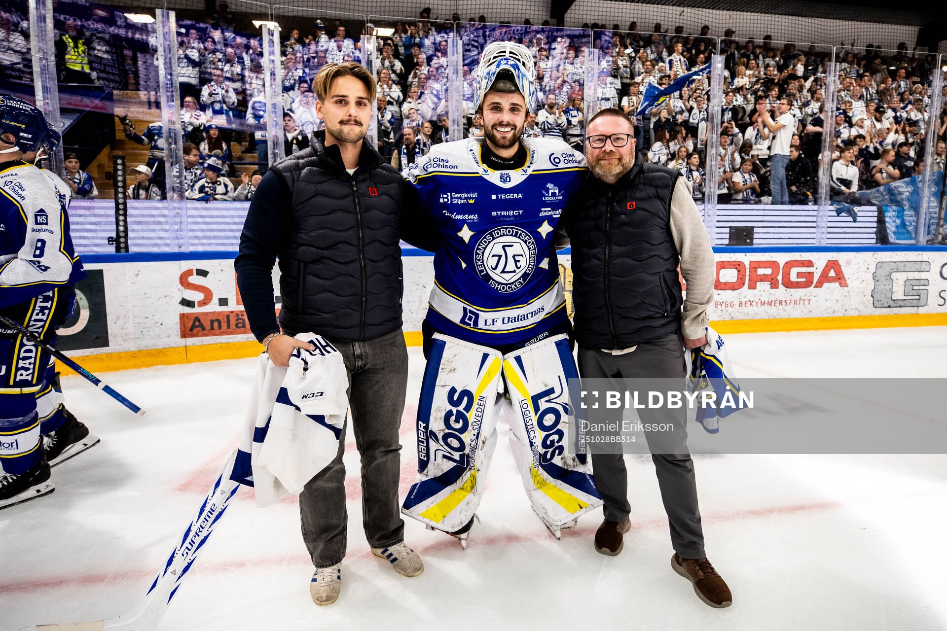 Leksands målvakt Jakob Hellsten