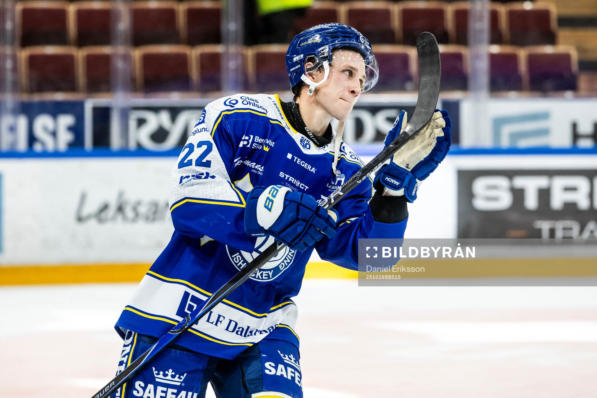 Leksands Lukas Vejdemo utsedd till matchens krigare