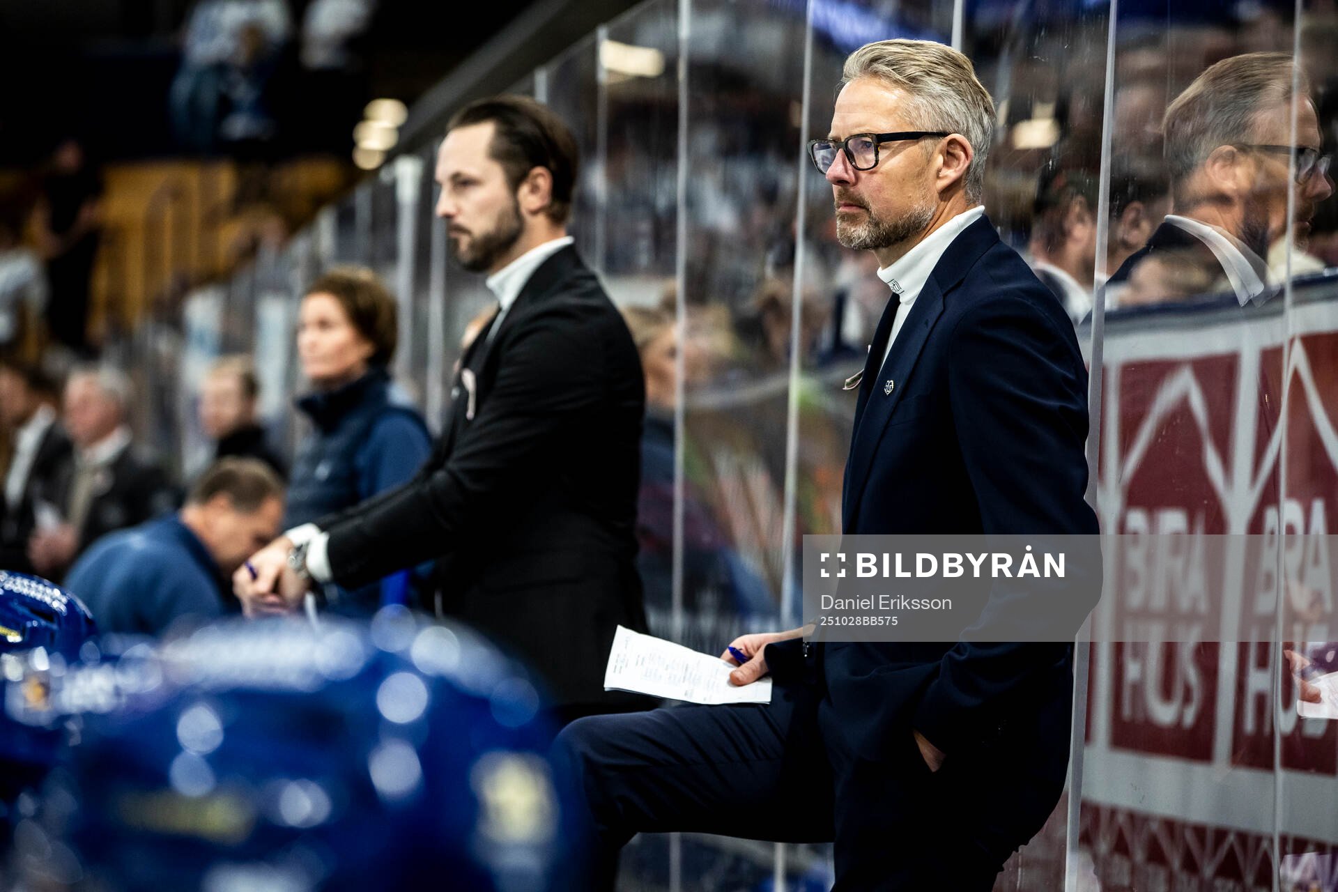 Leksands tränare Johan Hedberg