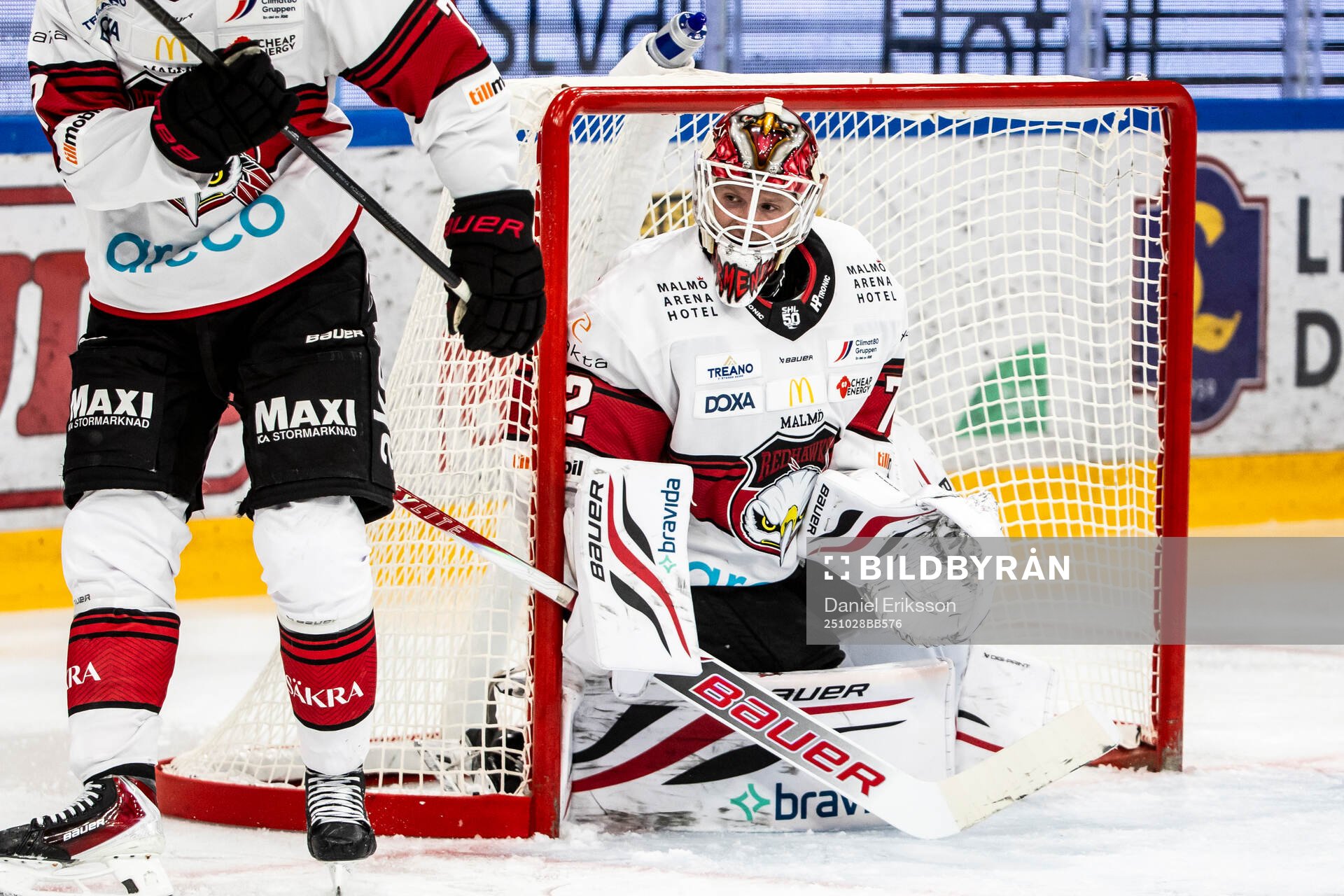 Malmö Redhawks målvakt Daniel Marmenlind