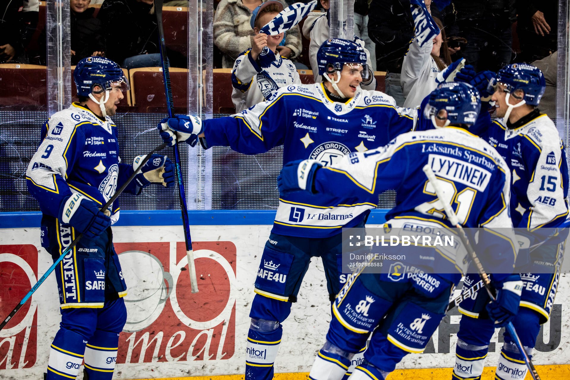 Leksands Alexander Lundqvist jublar