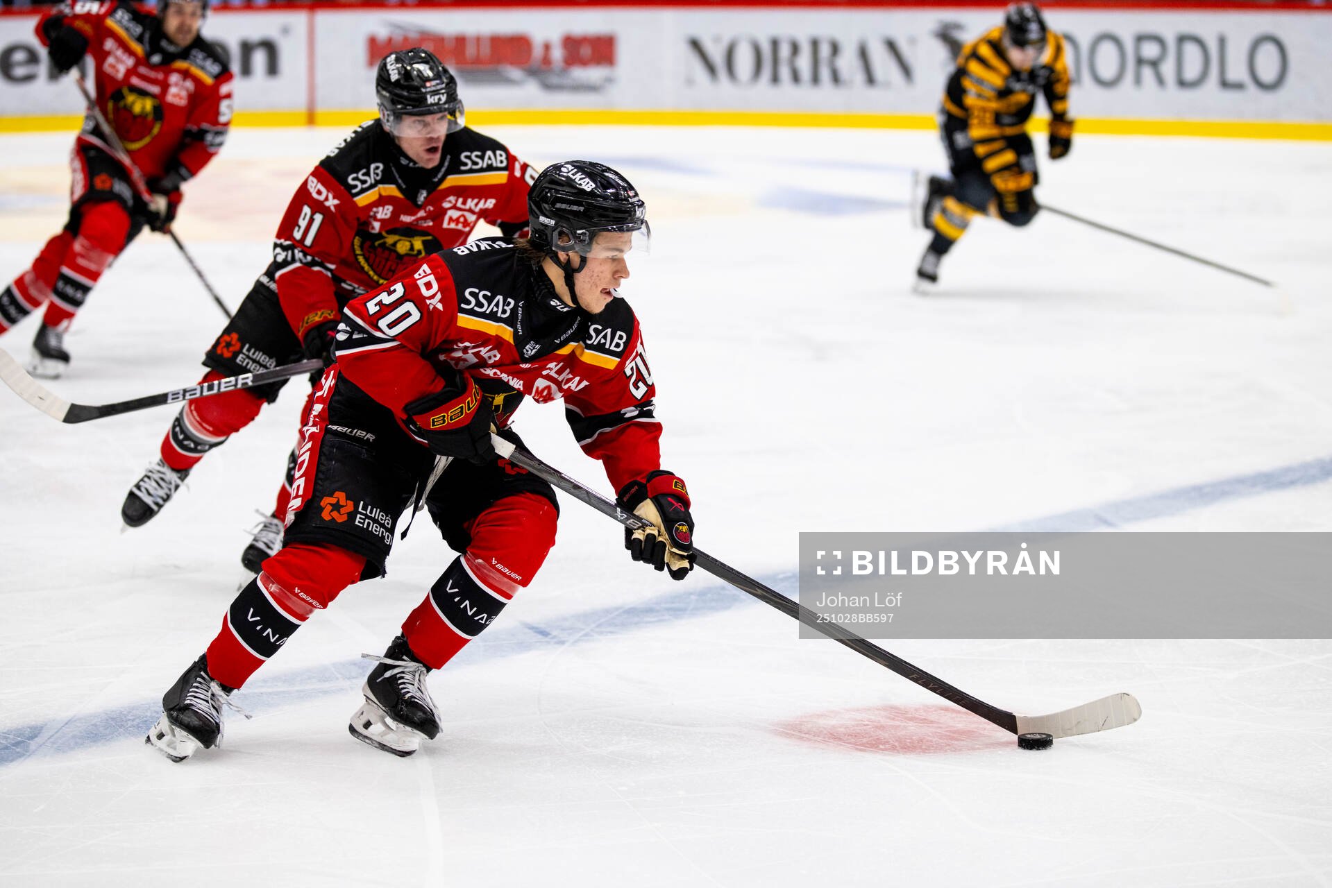 Luleås Casper Juustovaara Karlsson