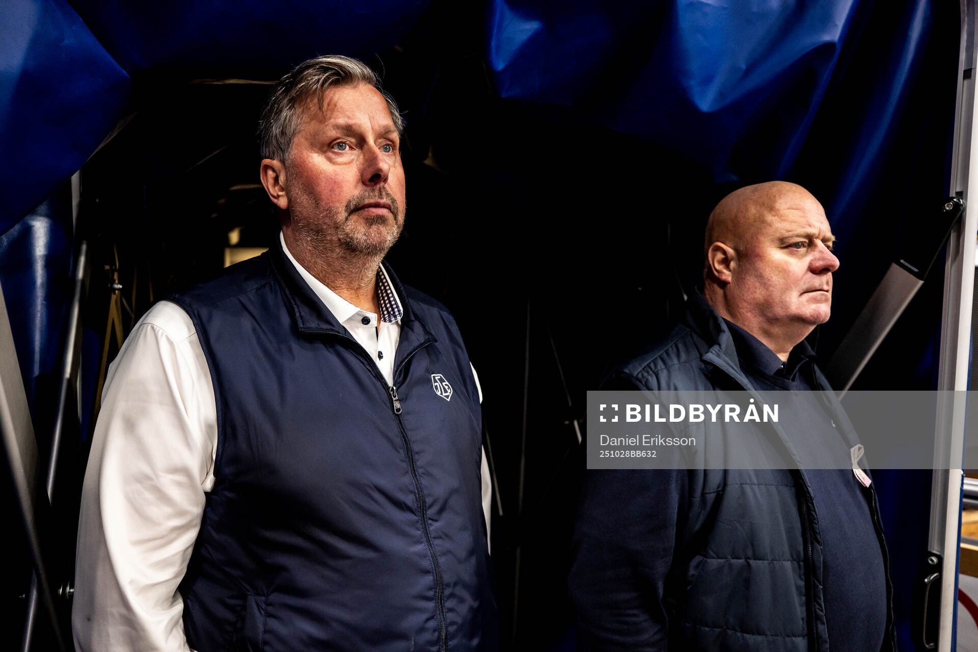Leksands sportchef Thomas Johansson och assisterande