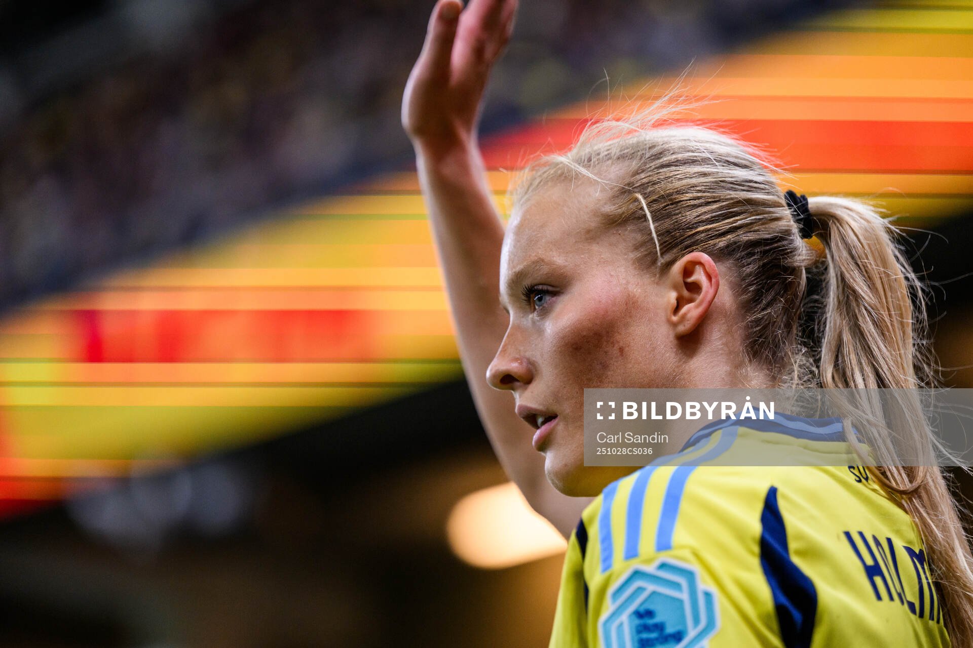 Smilla Holmberg of Sweden