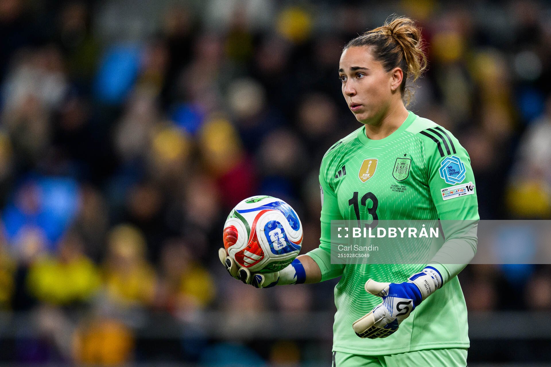 goalkeeper Cata Coll of Spain