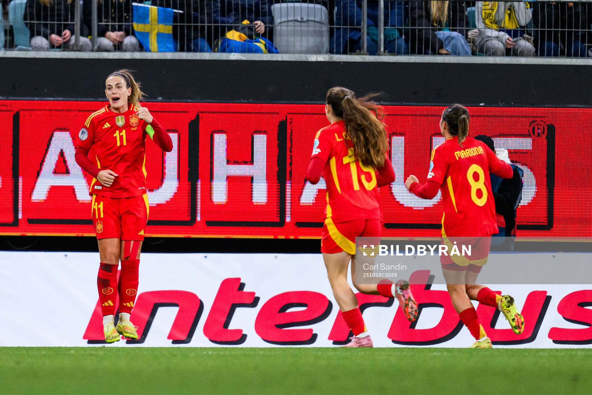 Alexia Putellas of Spain celebrates