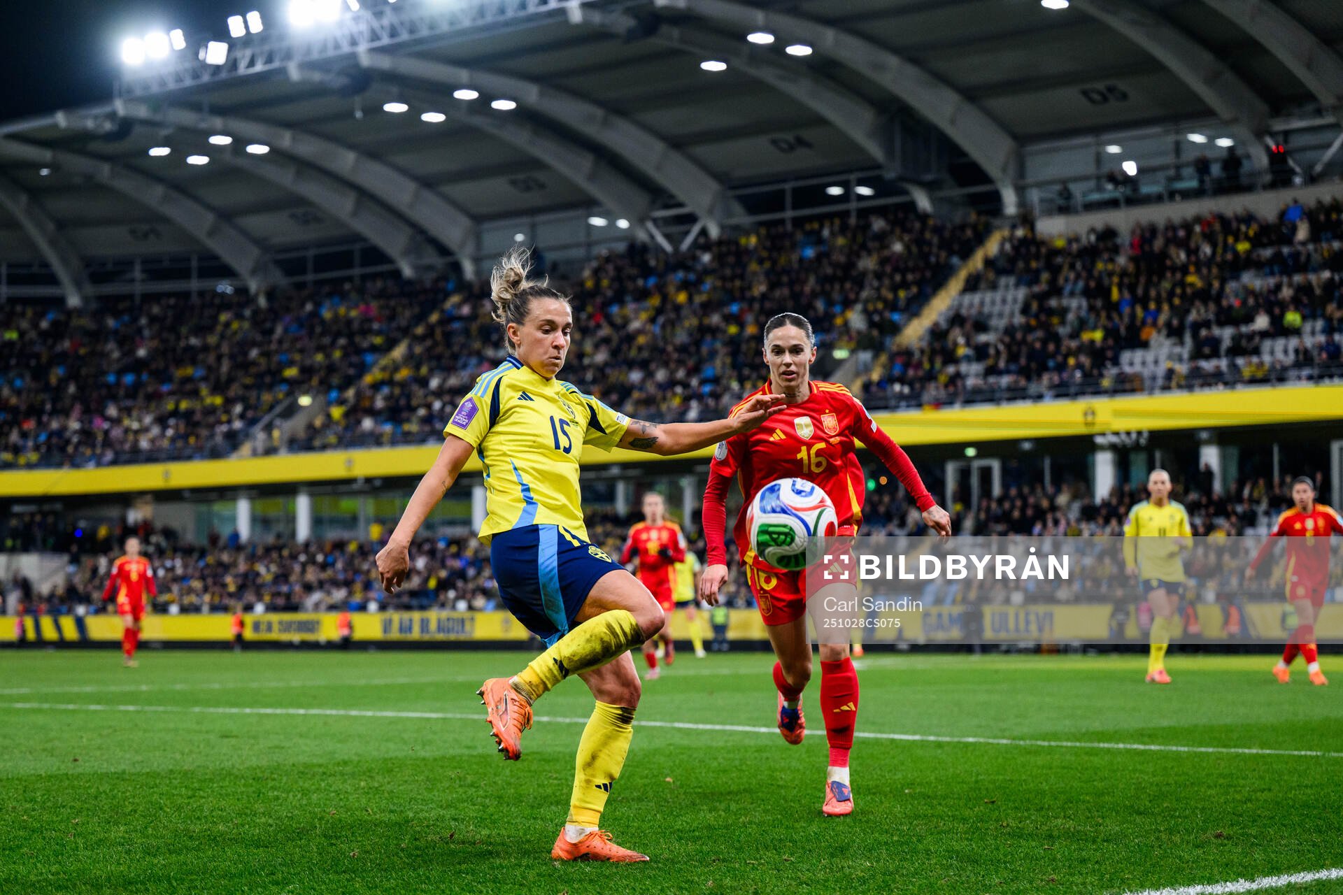 Julia Zigiotti Olme of Sweden och Maria Leon of Spain
