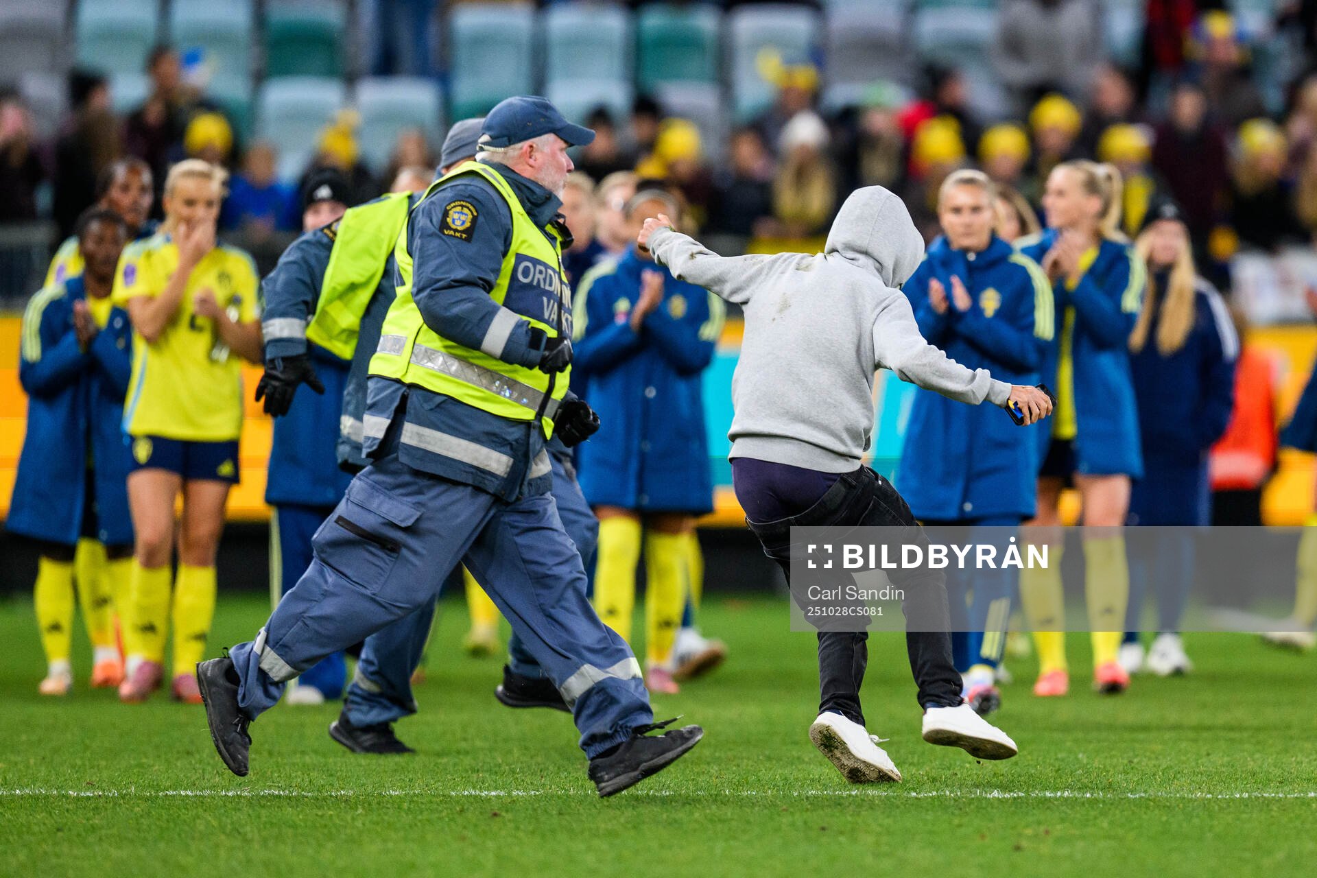 A pitch invader