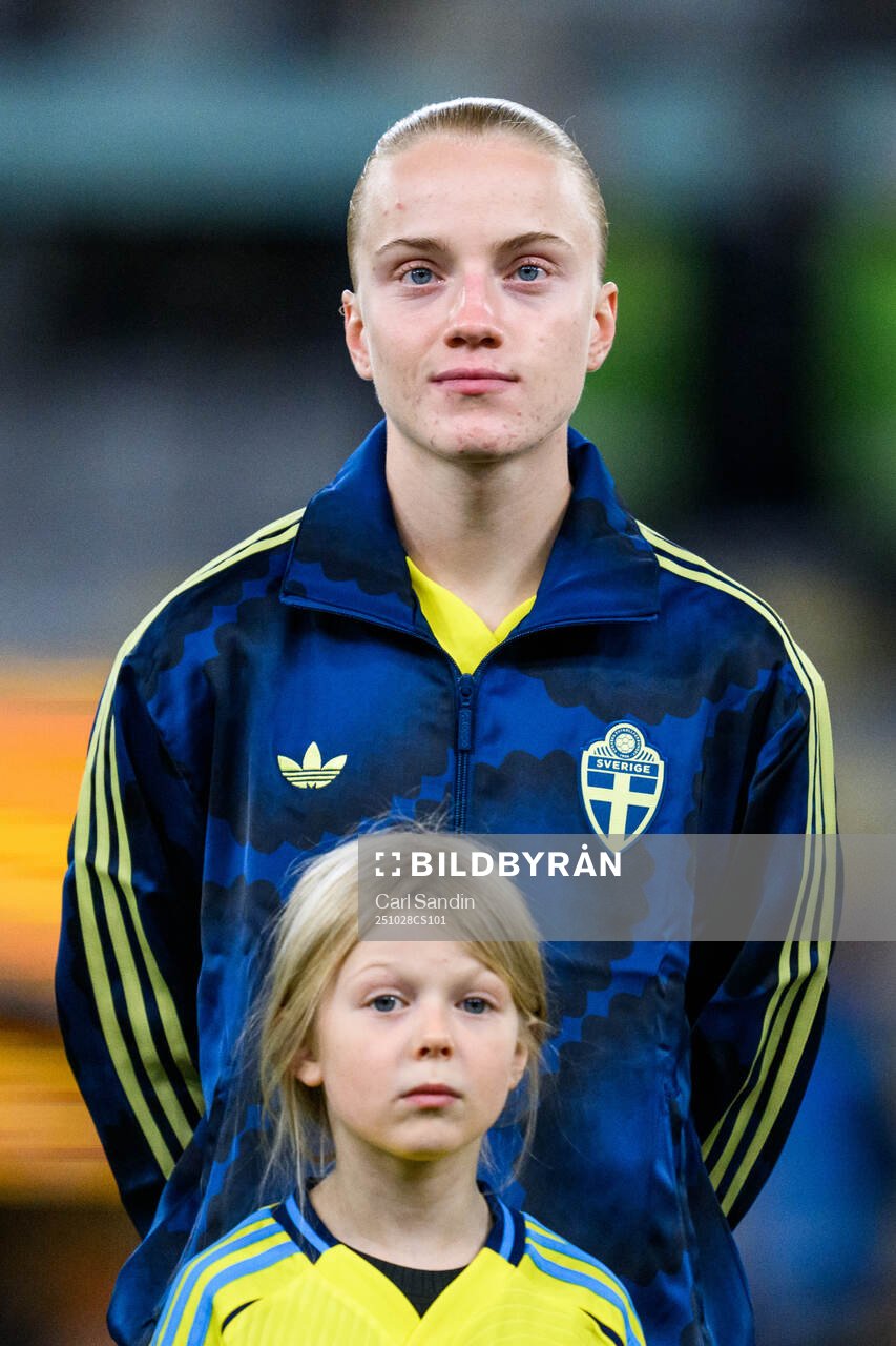 Anna Sandberg of Sweden at lineup
