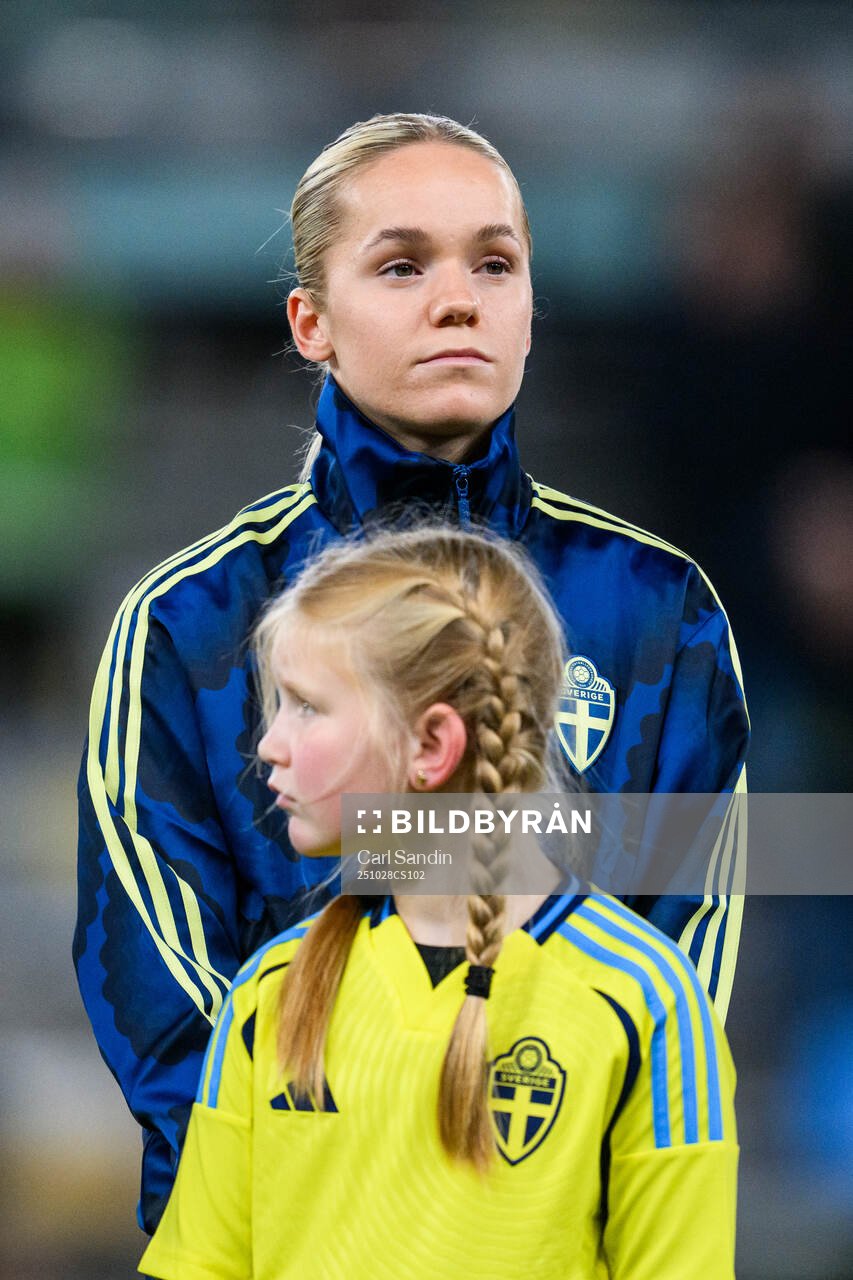 Hanna Lundkvist of Sweden at lineup