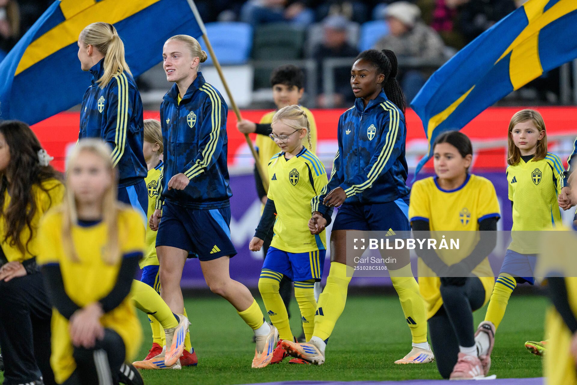 Anna Sandberg and Monica Jusu Bah of Sweden
