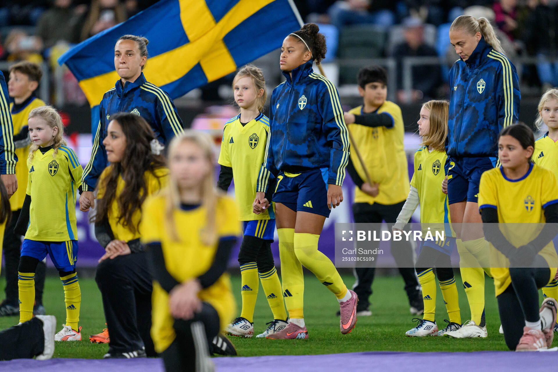 Julia Zigiotti Olme, Felicia Schröder and Elma Junttila