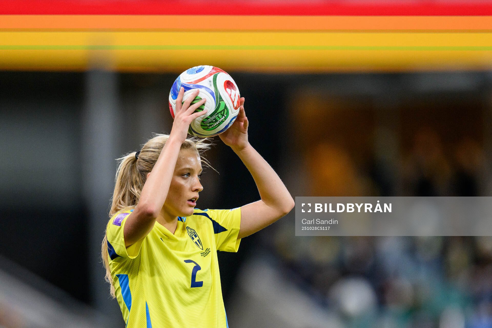 Smilla Holmberg of Sweden