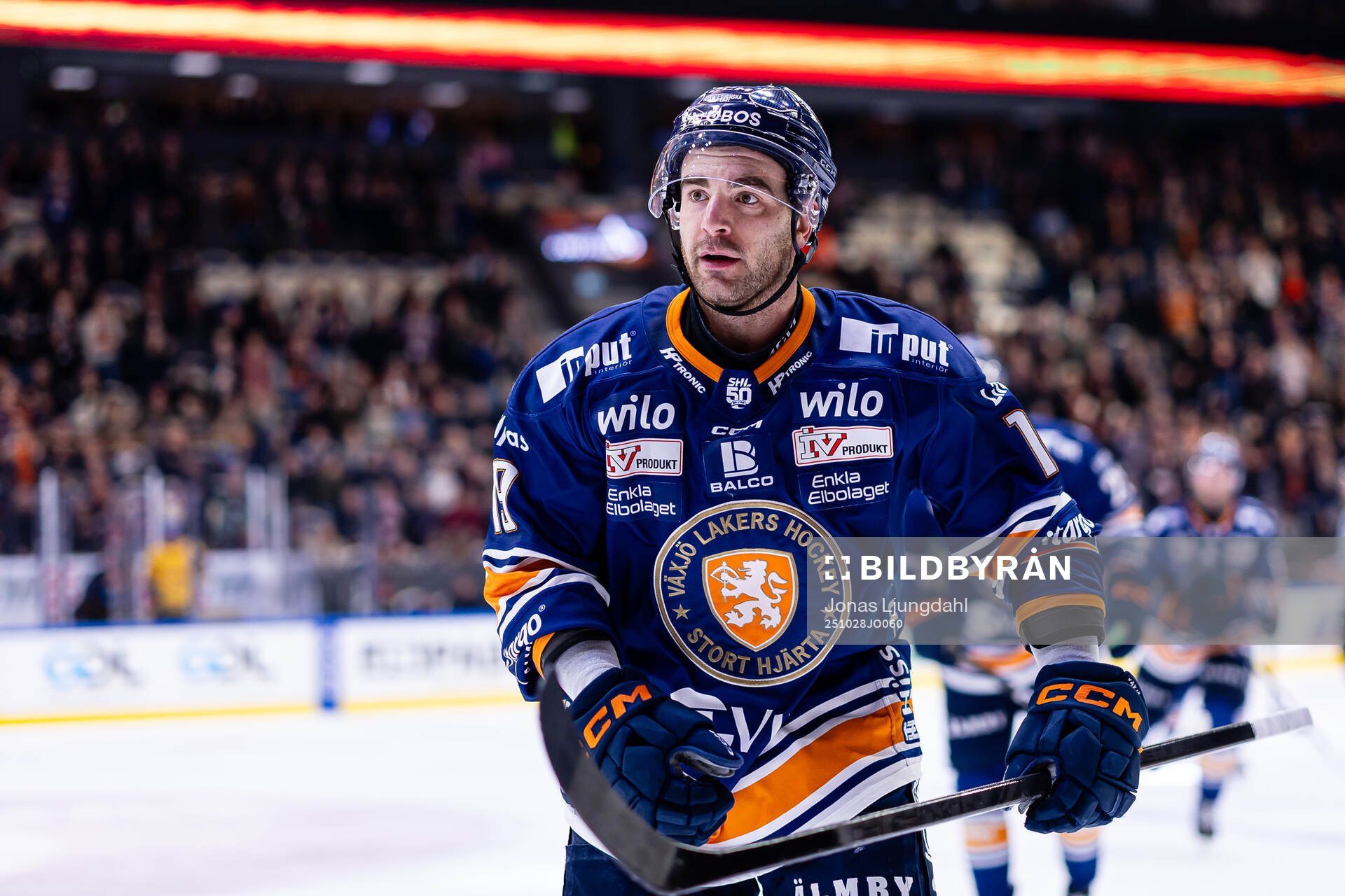Växjös Reid Gardiner jublar