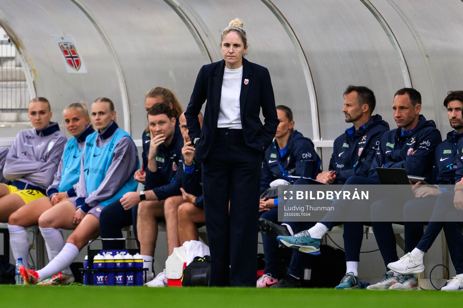 Head coach Gemma Grainger of Norway