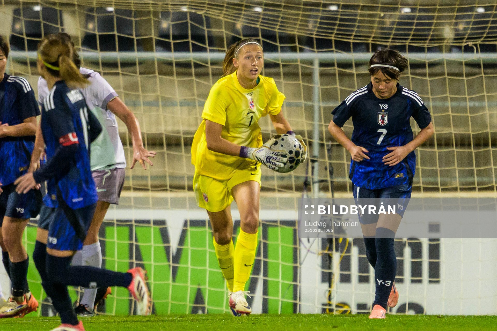 Goalkeeper Cecilie Hauståker Fiskerstrand