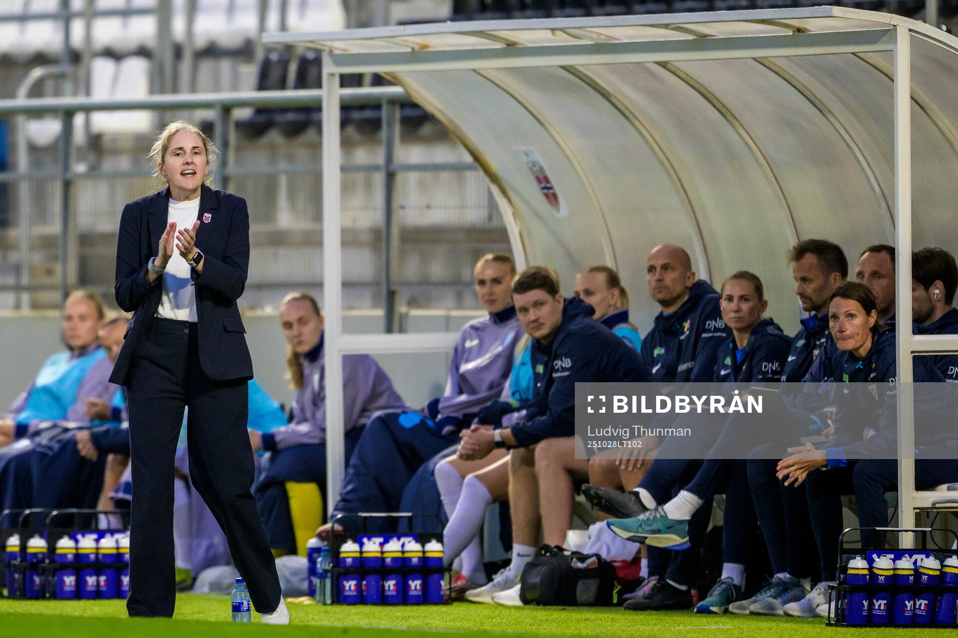 Head coach Gemma Grainger of Norway