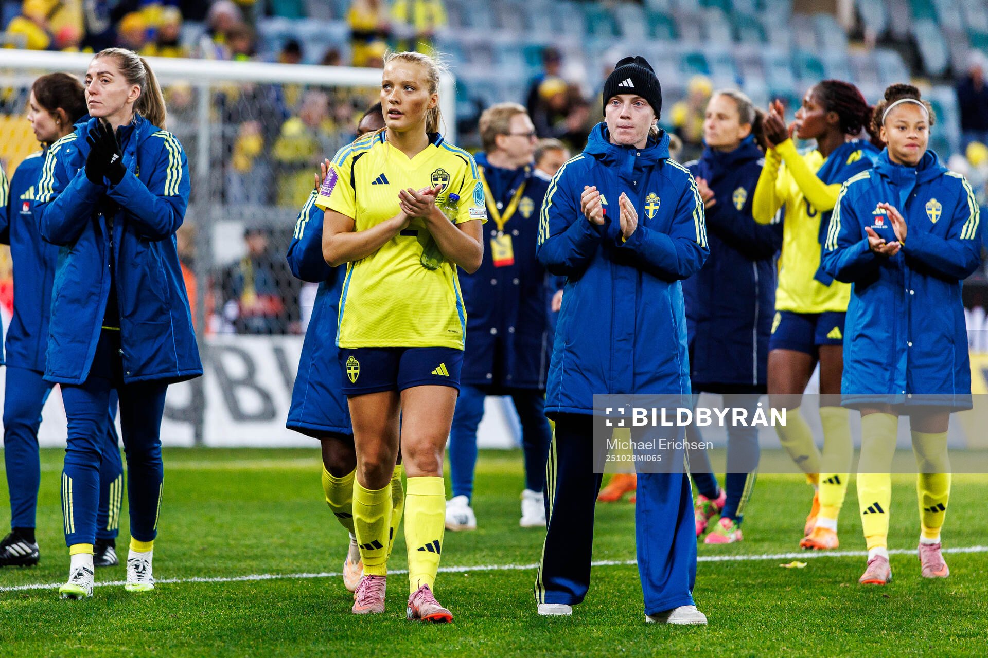 Smilla Holmberg and Anna Sandberg of Sweden