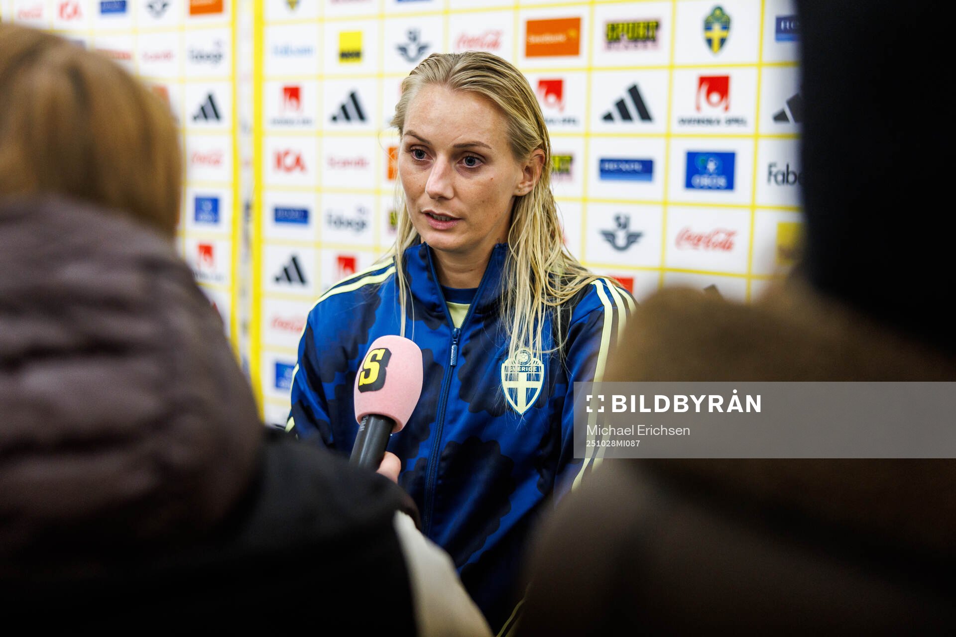 Stina Blackstenius of Sweden