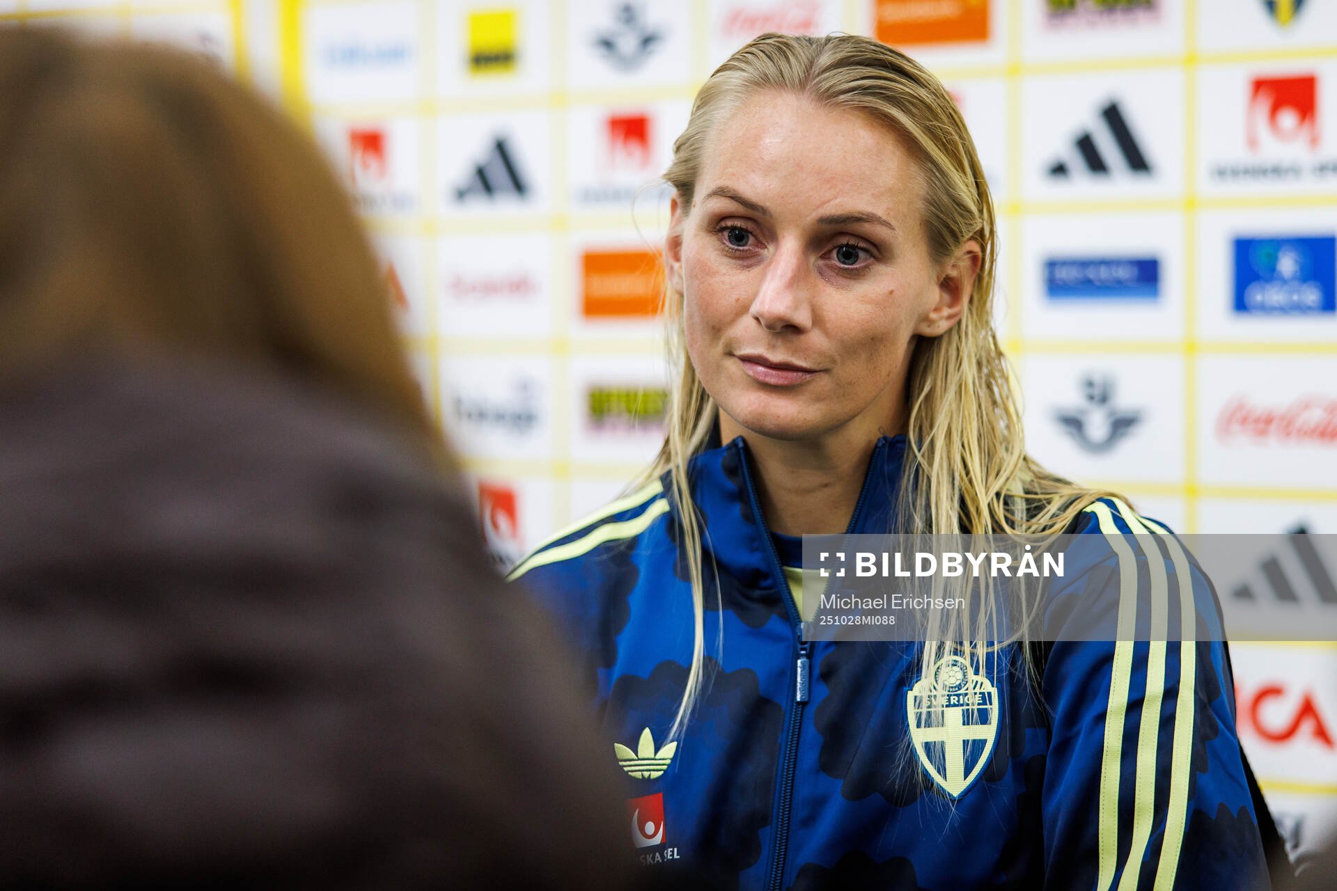 Stina Blackstenius of Sweden