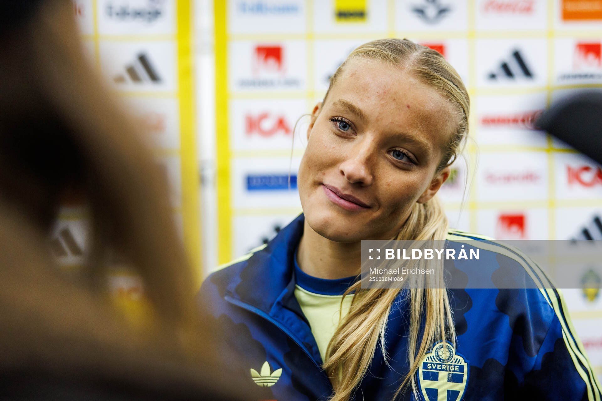 Smilla Holmberg of Sweden