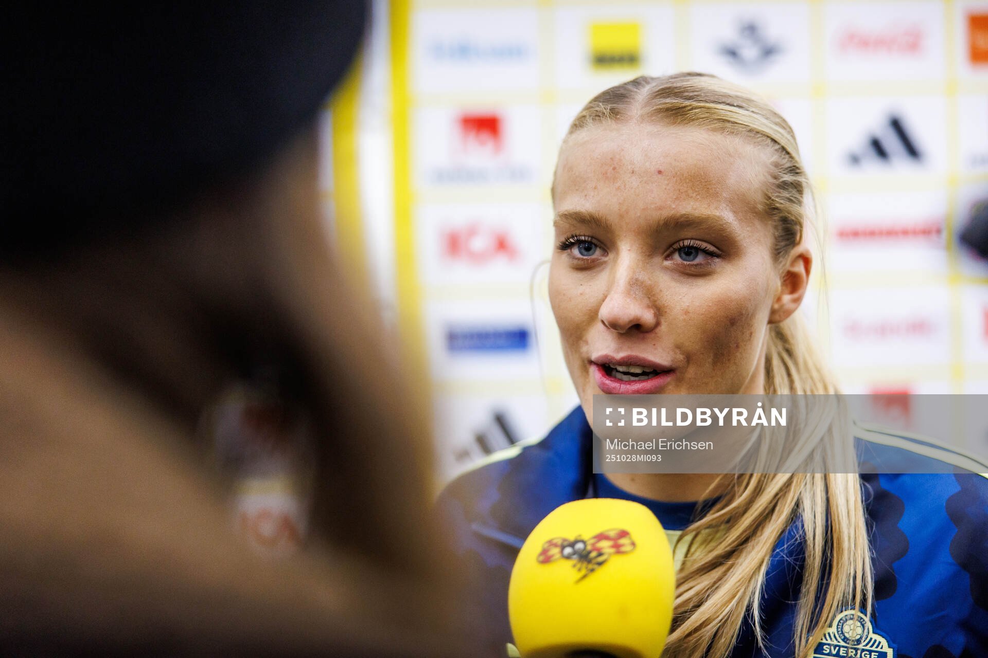 Smilla Holmberg of Sweden